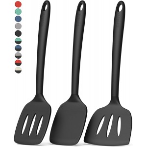 Coukre 3 Pack Silicone Spatula Set, High...