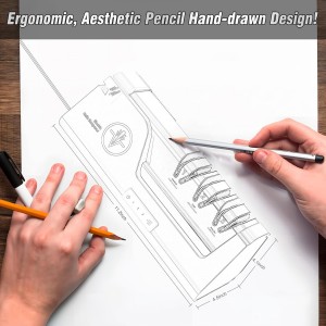 Professional Electric Knife Sharpener with 100% Diamond Abrasives & Precision Angle Guides, 3-Speed Variable 4-Stage Open Touch-Screen Knife Sharpener for Straight, Serrated Edges, Scissors & Axes