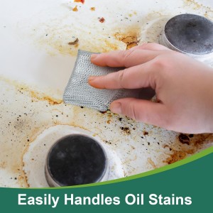 Multipurpose Non Scratch Wire Dishwashing Rags, Cleaning Cloths, 24 Pack