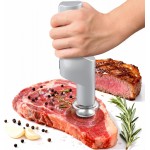 YOTAN Electric Meat Tenderizer for Steak, 3 Speed Powerful Motor, Tenderizes Tough Meat in Seconds, Stainless Steel Tender Head, Safe One-Press Design, Easy to Clean, for Beef Pork Chicken BBQ