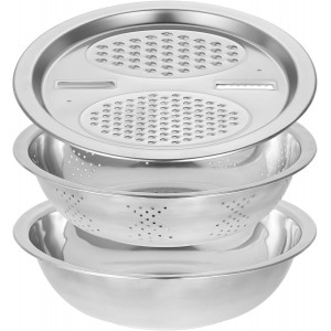 3 Pcs Multifunctional Stainless Steel Gr...