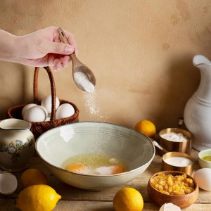 6pcs Wooden Measuring Spoons and Scoops Set Natural Acacia Wooden Measuring Spoons Measurings Tablespoons for Measurings Dry Ingredients(1/8 tsp+1/4 tsp+1/2 tsp+1 tsp+1/2 tbsp+1 tbsp)