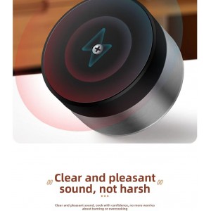 Mechanical Kitchen Timer with Magnetic Back, Visual Time Management Timer for Cooking, Baking, Classroom and Home Use