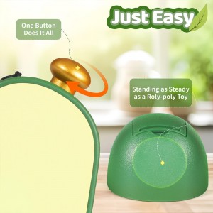 Avocado Digital Countdown Timer, Cute Kitchen Gadget, Adjustable Volume Timer for Cooking and Baking, One-Button Design, 99-Minute, Use AAA Battery, Portable Digital Timer, Home Kitchen Tool