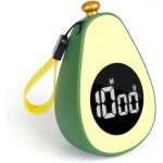 Avocado Digital Countdown Timer, Cute Kitchen Gadget, Adjustable Volume Timer for Cooking and Baking, One-Button Design, 99-Minute, Use AAA Battery, Portable Digital Timer, Home Kitchen Tool