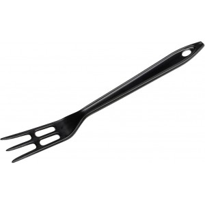 Hutzler LOPOL Reinforced Nylon Waffle Serving Forks, Set of 2, Black