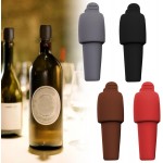 Silicone Wine Stopper for Wine Bottles, 2025 New Wine Stoppers for Wine Bottles, Seal Bottle Cover for Beer Champagne, Glass Bottle Sealer Covers Wine Stoppers for Home Use (4, All)