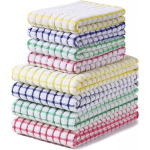 Homaxy Kitchen Towels and Dishcloths Set...