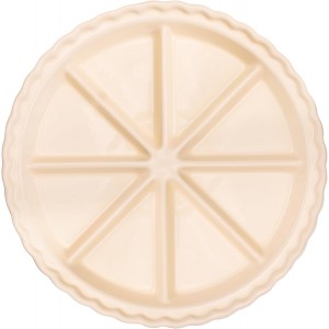 King Arthur Baking Company Ceramic Scone Pan, Ceramic, Distributes Heat Evenly, Makes 8 Uniform Scones