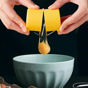 3pcs Egg Shell Opener, Egg Peeler Tool Set,Egg Separator for Raw Eggs, Hard Boiled Egg Peeler,Kitchen Gadgets for Bakers Prep（The metal sheet is removable, making it easy to install and clean）