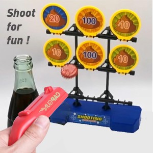 Cap Gun Bottle Opener Gag Gifts Beer Bottle Opener Fun Practical Tool For Beer Enthusiasts Suitable For Camping Festivals College Gatherings Pool Parties (1, Red,Blue,Black)