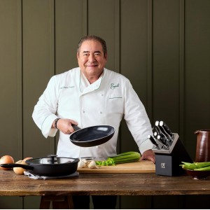 HENCKELS x EMERIL Lagasse The Nola Collection Razor-Sharp German 2-pc Carving Knife Set, Made in Company-Owned German Factory with Special Formula Steel perfected for almost 300 Years, Dishwasher Safe