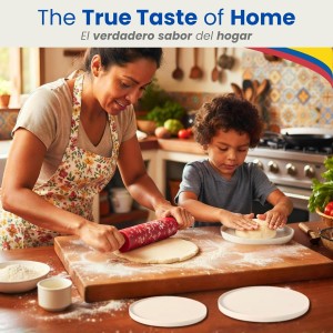 Molde para Arepas Rodillo Incluido (with Rolling Pin) – 3 Sizes (5.9