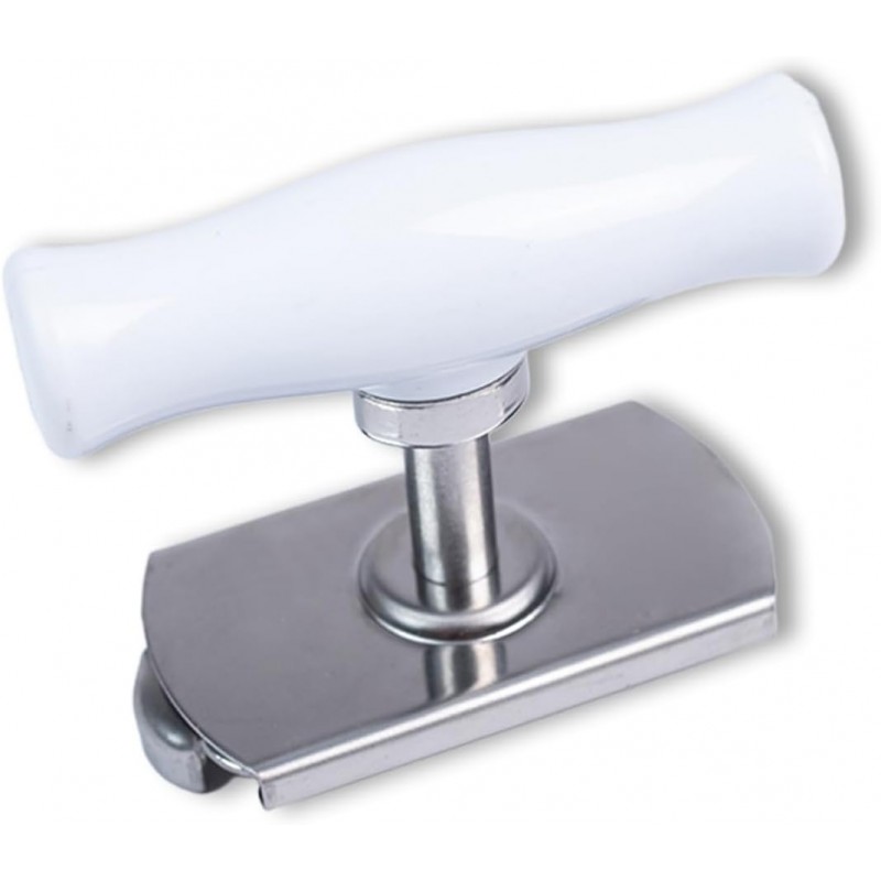 Adjustable Stainless Steel Jar Opener for Seniors, Heavy Duty Jar Lid Opener, Manual Gripper for Weak Hands, Multi-Size Lid & Bottle Opener