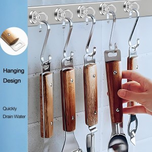 Ice Cream Scoop Stainless Steel, Heavy Duty Ice Cream Scooper with Ergonomic Handle, Professional Ice Cream Spoon for Home and Commercial Use