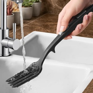 Silicone Forks for Cooking – 2 Pack Heat Resistant Flexible Silicone Cooking Fork for Kitchen, Nonstick, Multipurpose Stirring and Mixing Forks, Dishwasher Safe | Baking, Serving, Mixing Made Easy