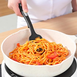 Silicone Forks for Cooking – 2 Pack Heat Resistant Flexible Silicone Cooking Fork for Kitchen, Nonstick, Multipurpose Stirring and Mixing Forks, Dishwasher Safe | Baking, Serving, Mixing Made Easy