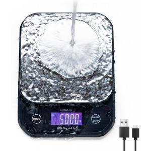 BOMATA Waterproof Kitchen Scale, 0.1g/0....