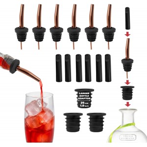 Stainless Steel Liquor Bar Bottle Pourer...