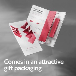 POLYGONS - Original Flat 3-in-1 Folding Measuring Spoons | 2 Spoons fold into 6 Sizes | Magnetic | DuraBend Tech lasts 100k+ folds | LeakProof for Wet & Dry | Gift Packaging | Baking/Cooking (White)