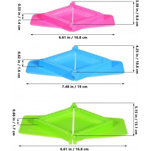 Cabilock 3pcs Empanada Press: Manual Dumpling Maker Set Plastic Dumplingmold Kitchen Tool For Dumpling Wontons Pierogies And Gyoza Wrapping
