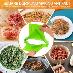 Cabilock 3pcs Empanada Press: Manual Dumpling Maker Set Plastic Dumplingmold Kitchen Tool For Dumpling Wontons Pierogies And Gyoza Wrapping