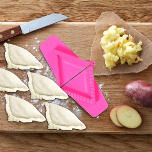 Cabilock 3pcs Empanada Press: Manual Dumpling Maker Set Plastic Dumplingmold Kitchen Tool For Dumpling Wontons Pierogies And Gyoza Wrapping