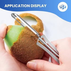 Stainless Steel Peelers,Multi-function Vegetable Peelers for Veggie, Potato, Carrot, Fruit, Apple