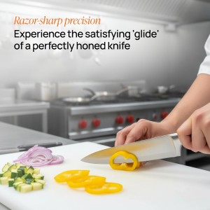 High‑Quality Wooden Manual Rolling Diamond Knife Sharpener – Beech Wood, Magnetic Angles 15°/20°, 2‑Grit Diamond Roller, Eco‑Friendly, Professional Kitchen Tool