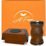 High‑Quality Wooden Manual Rolling Diamond Knife Sharpener – Beech Wood, Magnetic Angles 15°/20°, 2‑Grit Diamond Roller, Eco‑Friendly, Professional Kitchen Tool