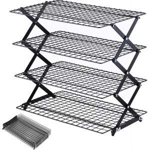 Pleafind 4 Tier Collapsible Cooling Rack...
