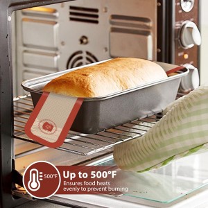 Silicone Bread Sling, 2PCS Non-Stick Oval and Round Bread Sling for Dutch Oven, Reusable Sourdough Tools & Bread Baking Supplies