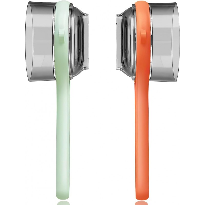 2Pcs Multifunctional peeler with storage box, Vegetable peelers for kitchen, Stainless steel double sided storage peeler for kitchen use, Fruit peeler, Safe and efficient peeling