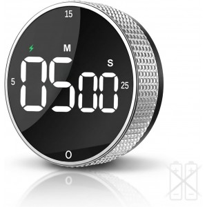Rechargeable Magnetic Kitchen Timer,LED ...
