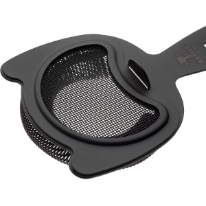 Barfly Fine Mesh Spring Strainer, Matte Black