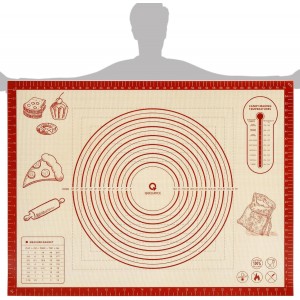 Silicone Baking Pastry Dough Mat - 32x24...