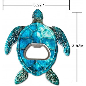 Beer Bottle Opener Souvenir Turtle Refrigerator Sticker Creative with Magnetic Adsorption Strong Bottle Opening Tool