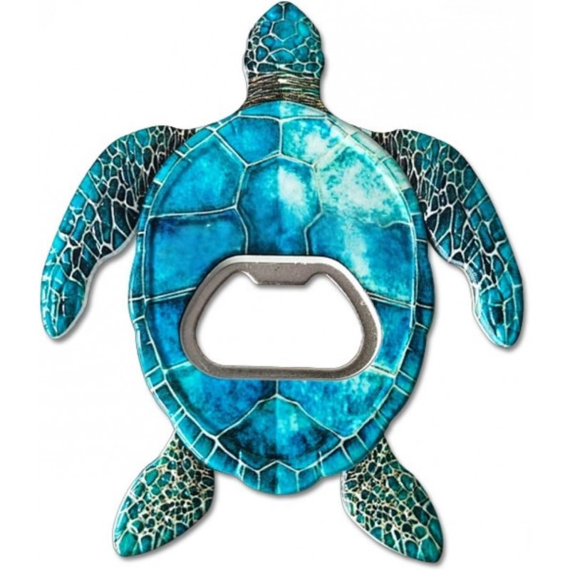 Beer Bottle Opener Souvenir Turtle Refrigerator Sticker Creative with Magnetic Adsorption Strong Bottle Opening Tool
