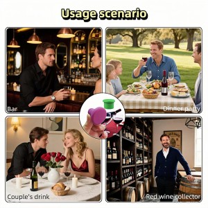 8-Pack Vibrant Silicone Wine Stoppers - Reusable, Airtight Champagne & Beer Bottle Sealer - Leakproof Beverage Savers for Wine, Sparkling Drinks, Soda (Multi-Color)