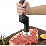 Electric Meat Tenderizer, Handheld Cordless Electric Heavy Duty Meat Tenderizer Hammer, 37 Stainless Steel Sharp Needles Kitchen Tenderizer for Steak, Beef, Chicken Chops, Pork Chops