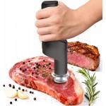 YOTAN Electric Meat Tenderizer for Steak, 3 Speed Powerful Motor, Tenderizes Tough Meat in Seconds, Stainless Steel Tender Head, Safe One-Press Design, Easy to Clean, for Beef Pork Chicken BBQ