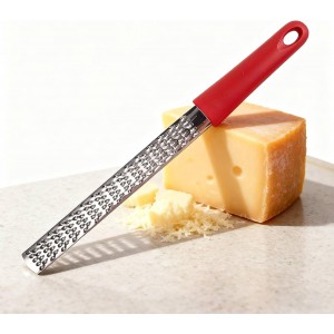 Lemon Zester,Zester Grater for Cheese Chocolate Fruits,304 Stainless Steel 12.5inch