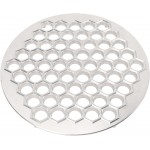 Russian Dumpling Maker with 61 Holes – Aluminum Alloy Pelmeni Mold, Dishwasher Safe Dumpling Press for Home & Restaurant Use