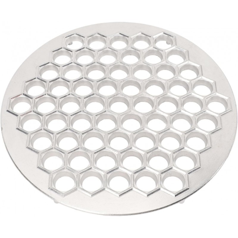 Russian Dumpling Maker with 61 Holes – Aluminum Alloy Pelmeni Mold, Dishwasher Safe Dumpling Press for Home & Restaurant Use
