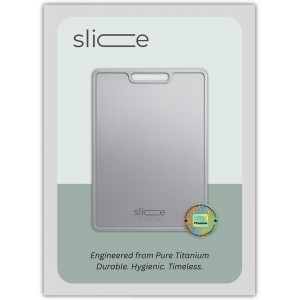 Real Titanium Cutting Board for Kitchen, Pure Titanium Large 15x11 Metal Cutting Boards for Meat and Vegetables, Food Safe, Dishwasher Safe