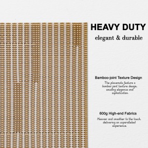 Placemats Set of 6, Vinyl Woven Place Mats Indoor Set of 6 Washable Wipeable PVC Table Mats Heat-Resistant Non Slip Placemat for Kitchen Dining Outdoor Table (Beige Light Brown, Set of 6)