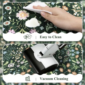 Yamaziot Anti Fatigue Kitchen Rugs Set of 3 - Boho Non Slip Waterproof Kitchen Mats for Floor, Boho Runner Rug for Kitchen Floor, Laundry, Office, 17.3