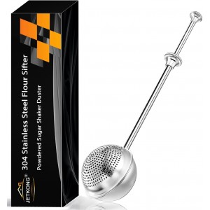 JETKONG Large Flour Duster for Baking, O...