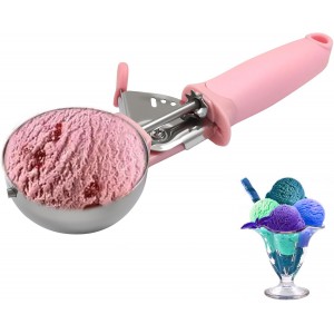 1pc Stainless Steel Ice Cream Scoop, 3.2...