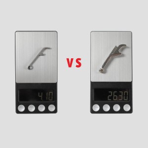 Titanium Keychain Beer Bottle Opener Keychain 2Pcs